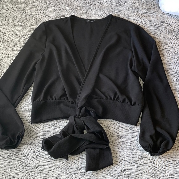 Fashion Nova Little White Lies blouse XL - Picture 2 of 2